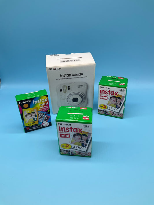 instax mini 26 White Camera and Film