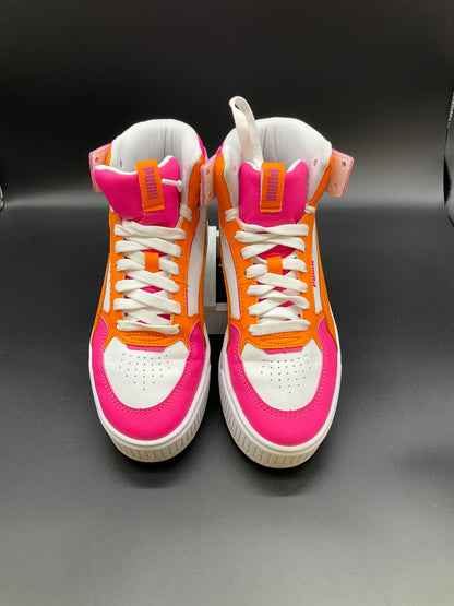 Puma Girls' Big Kid Karmen Rebelle Mid Sneakers Size 4.5
