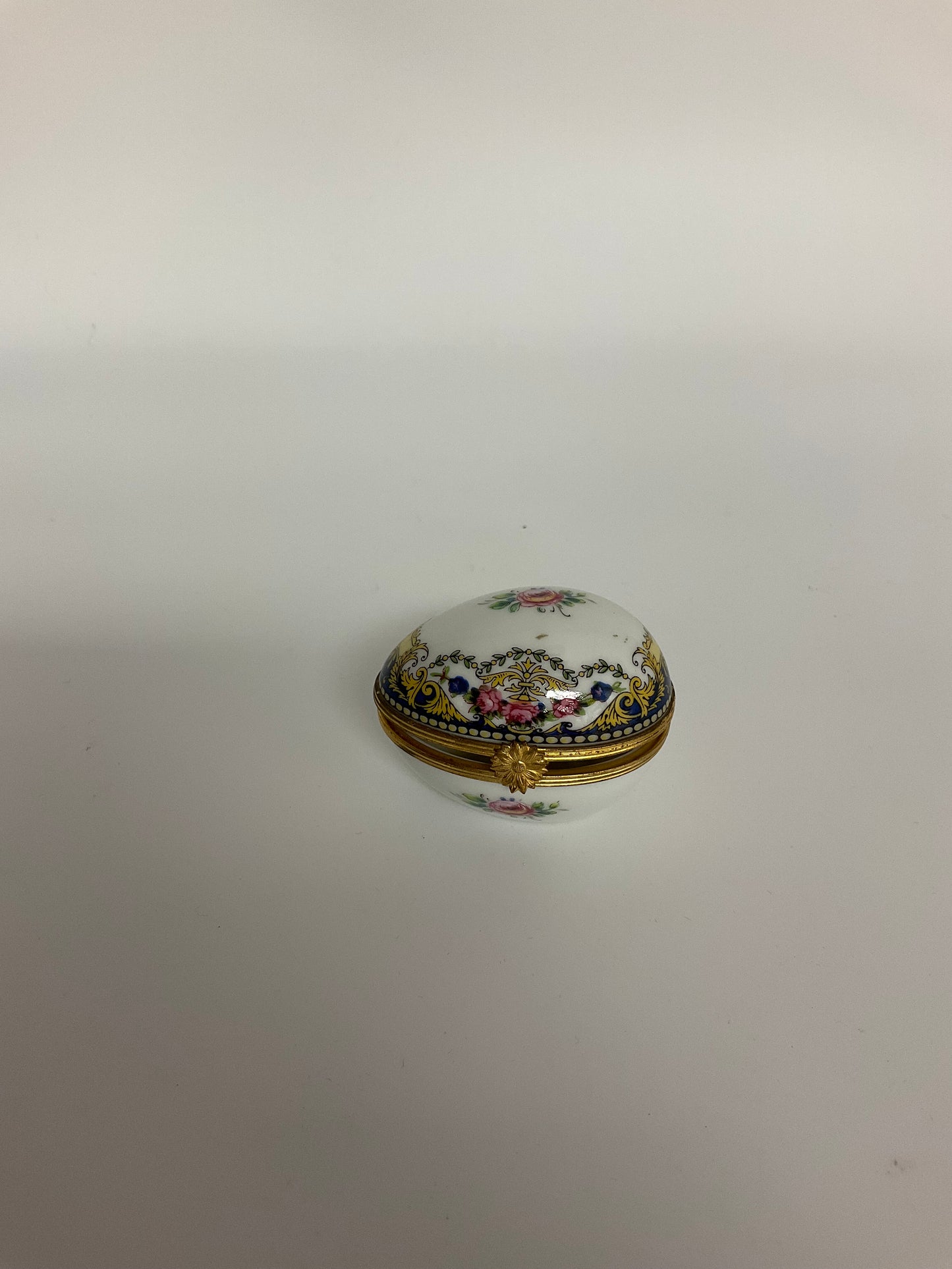 Limoges Porcelain Egg Box