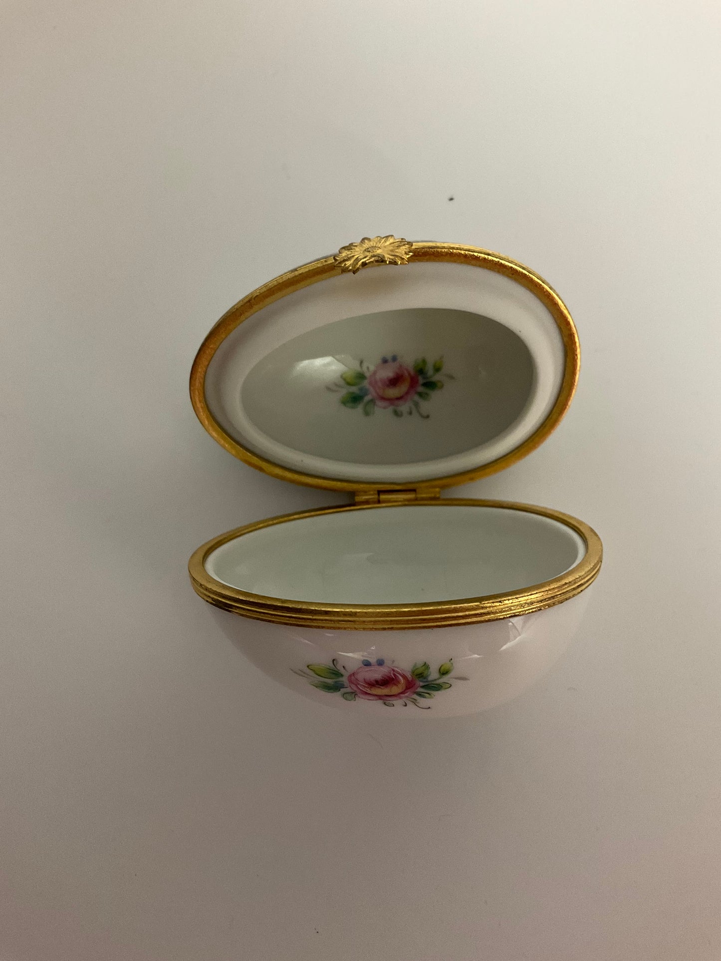 Limoges Porcelain Egg Box