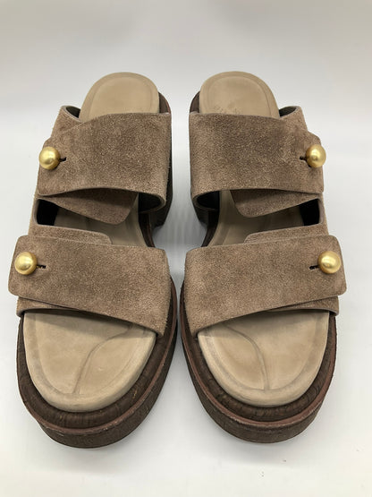 Rag & Bone Sommer Wedge Sandals Taupe Size 39