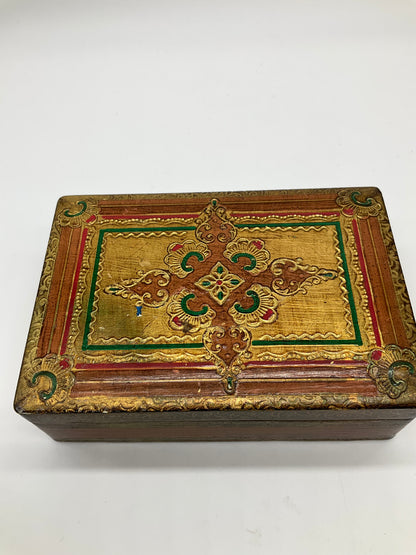 Giovanni Baccani Florentine Gold Leaf Box