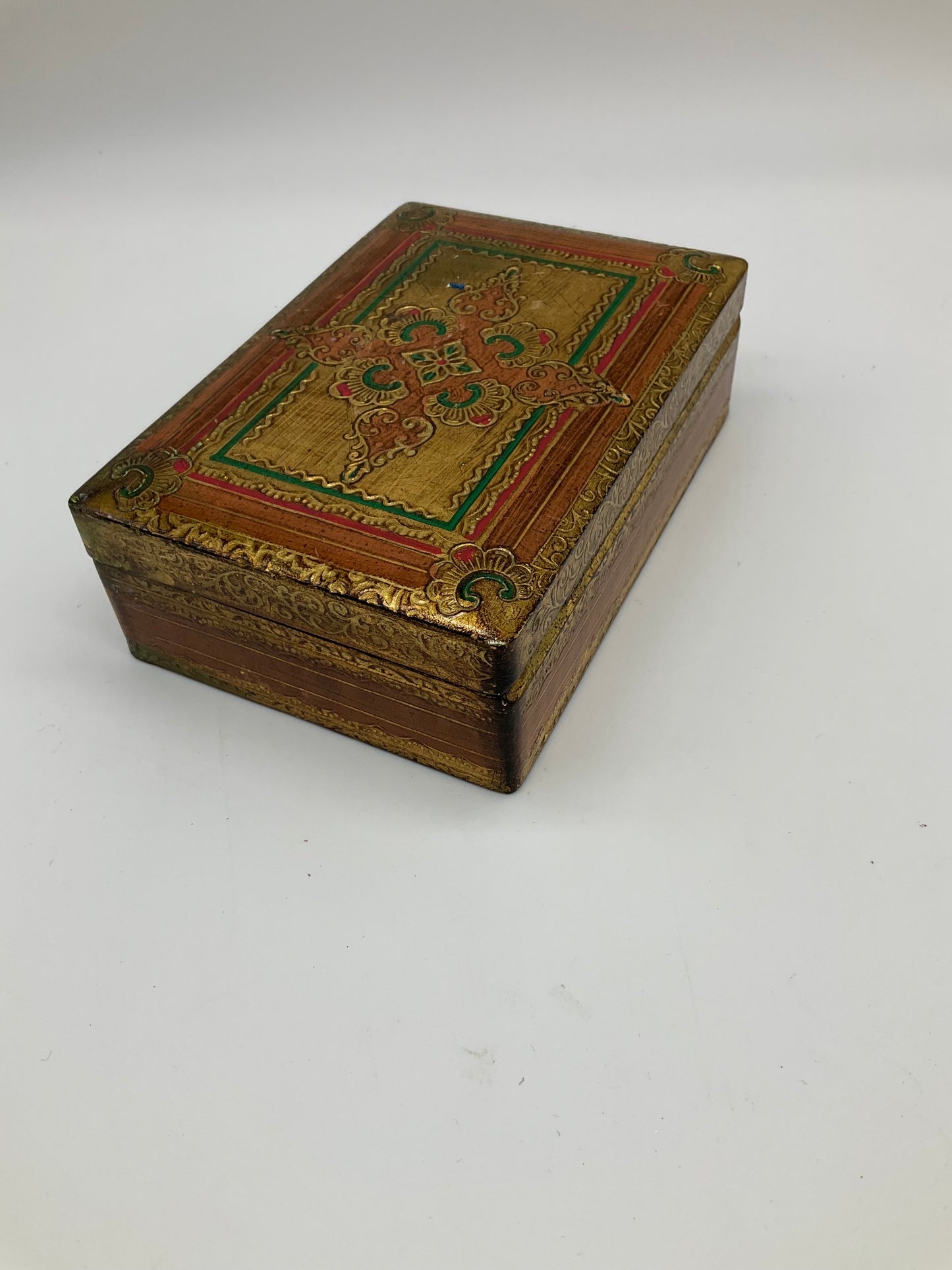 Giovanni Baccani Florentine Gold Leaf Box