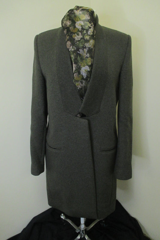 Stella McCartney Moss Green Coat Size 42