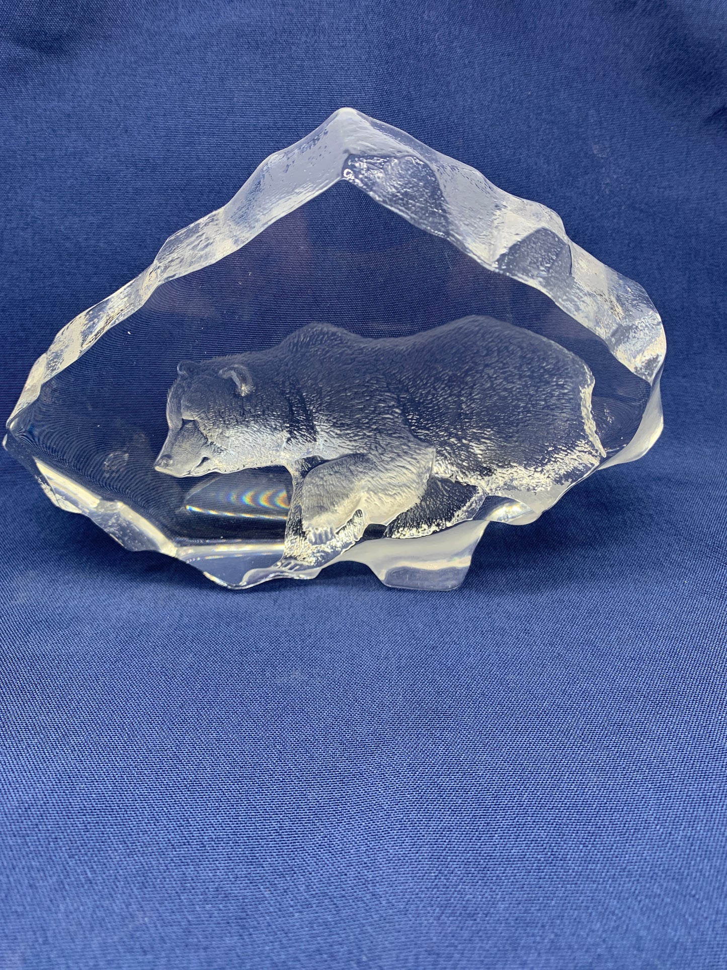 Bear Crystal Paperweight