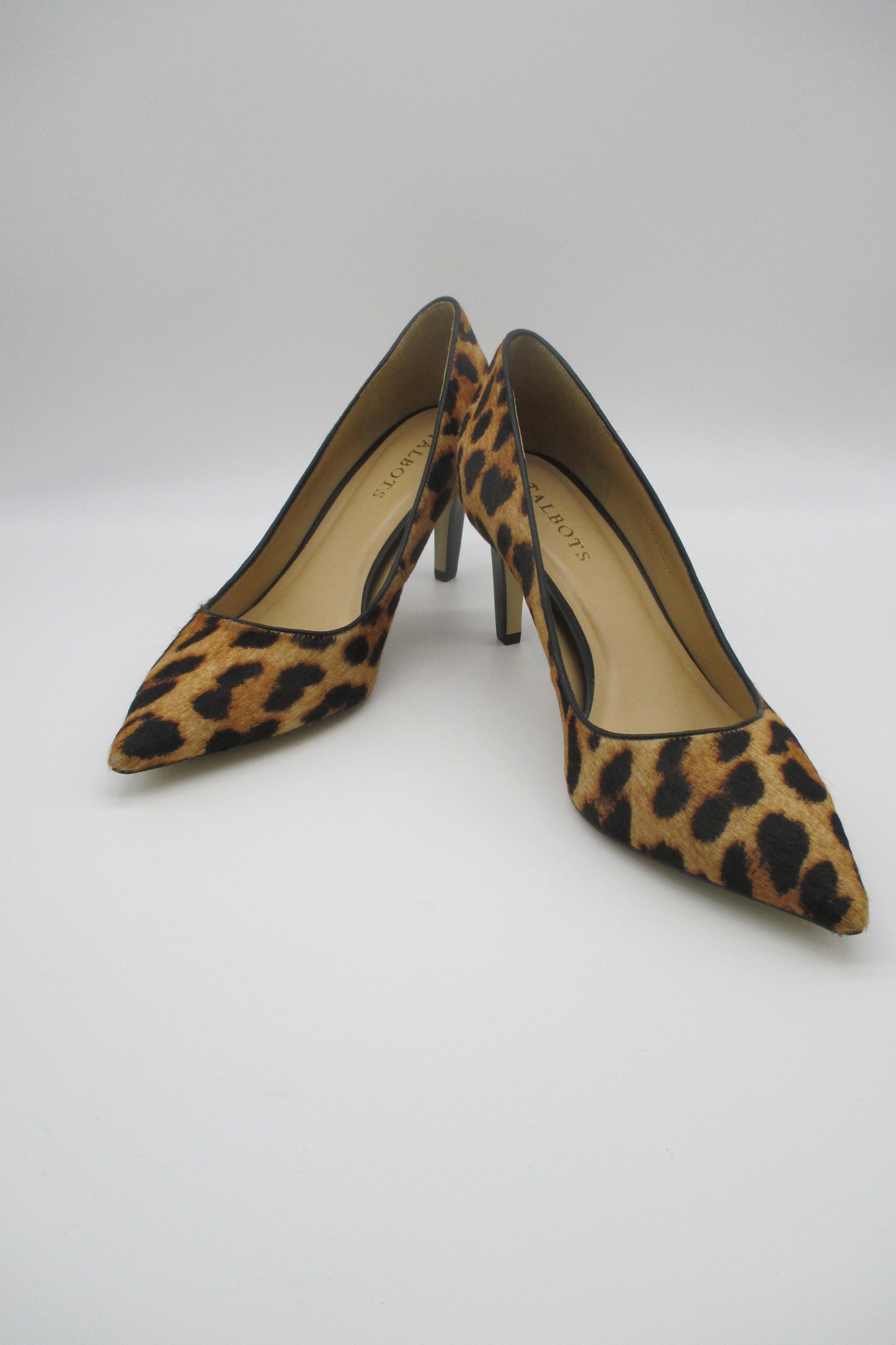 TALBOTS Animal Print 3" Heels Size 9M NWOT