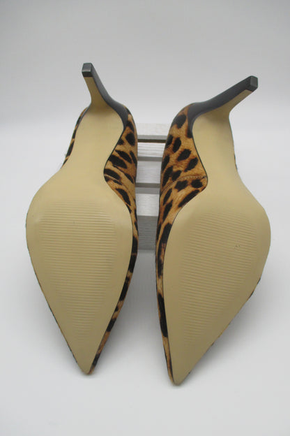 TALBOTS Animal Print 3" Heels Size 9M NWOT