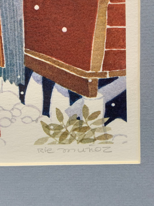 Rie Munoz Art Print-First Snow, Tenakee