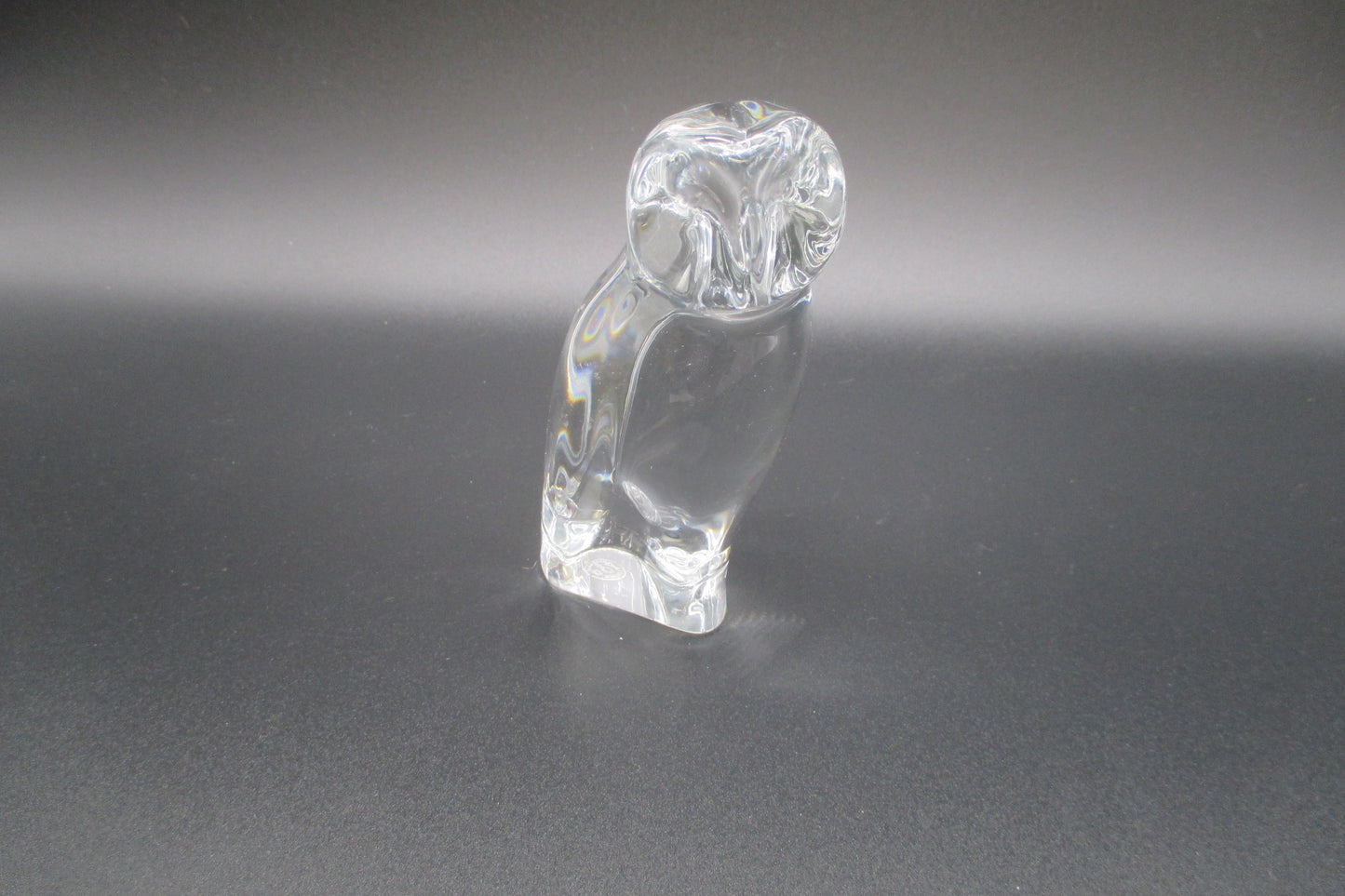 Baccarat Lead Crystal Owl Figurine
