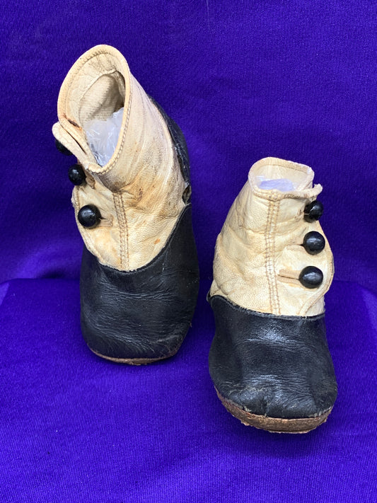Toddler Leather Shoes Vintage