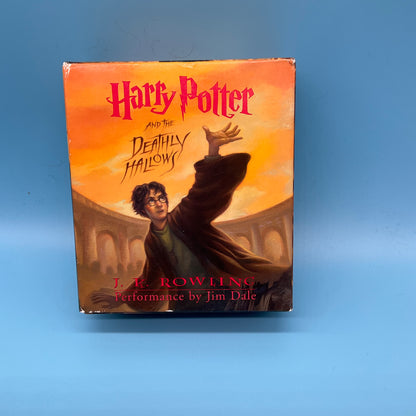 Harry Potter and the Deathly Hallows book on CDs.